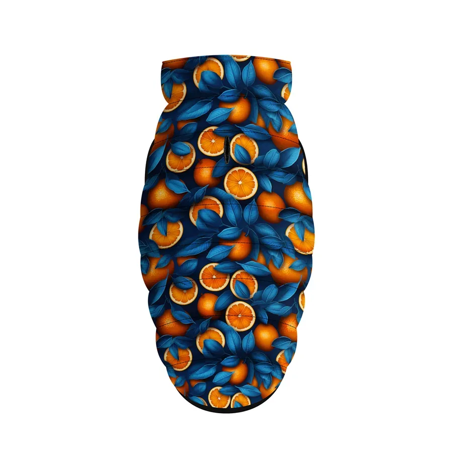 Курточка для собак «Апельсини», M40 WAUDOG Clothes Dog Jacket Oranges