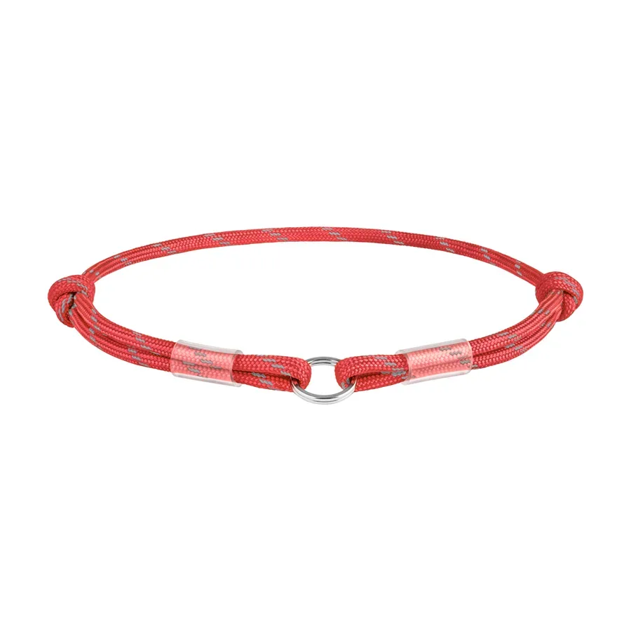 Шнурок для адресника из паракорда, светоотражающий, S, красный WAUDOG Smart ID Tag Cord