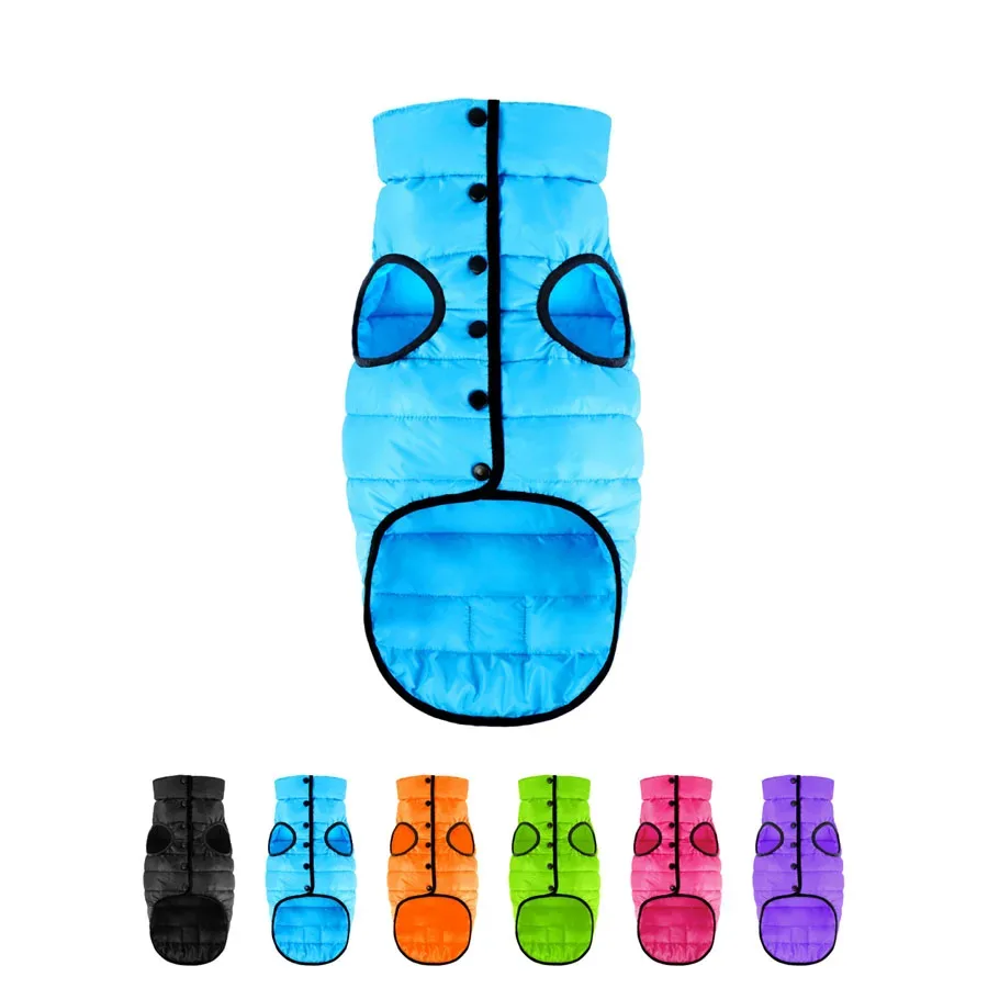 Курточка для собак, L55, блакитний AiryVest ONE Dog Jacket