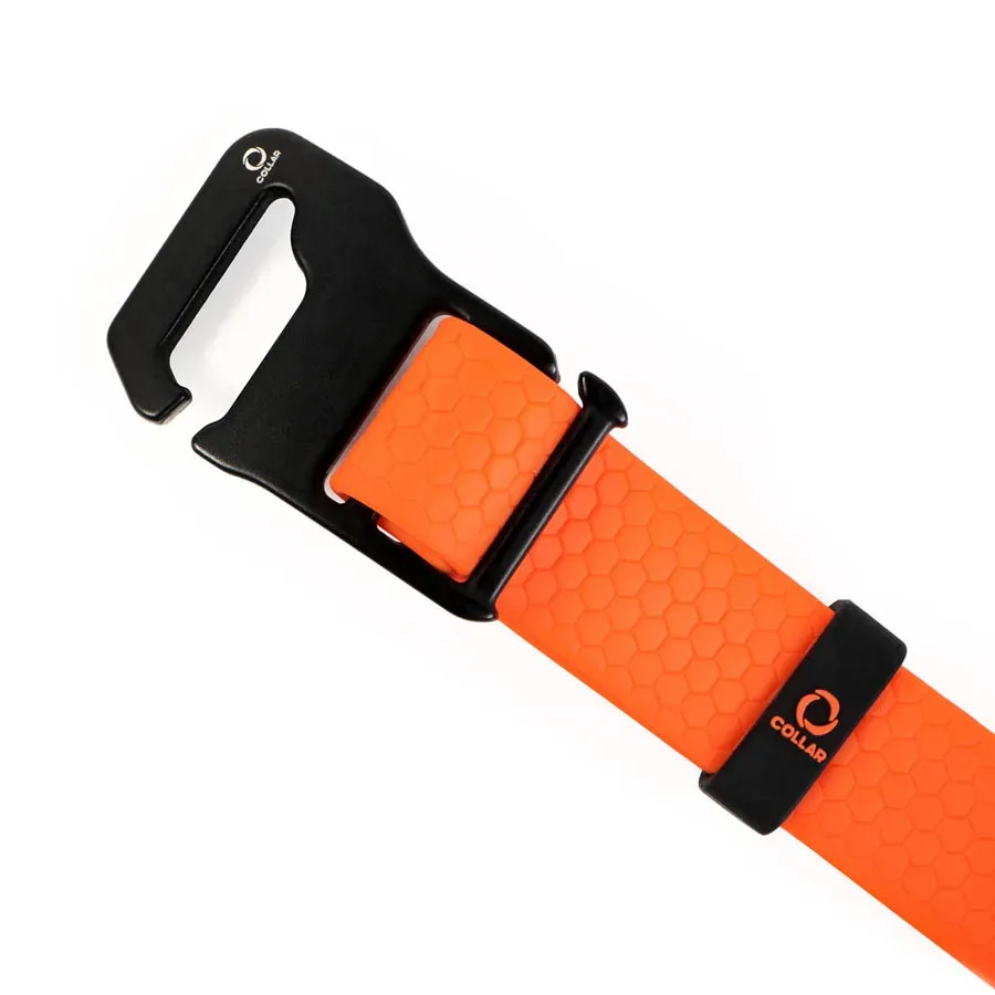 Нашийник, регульований, універсальний, S-XL, помаранчевий EVOLUTOR Collar