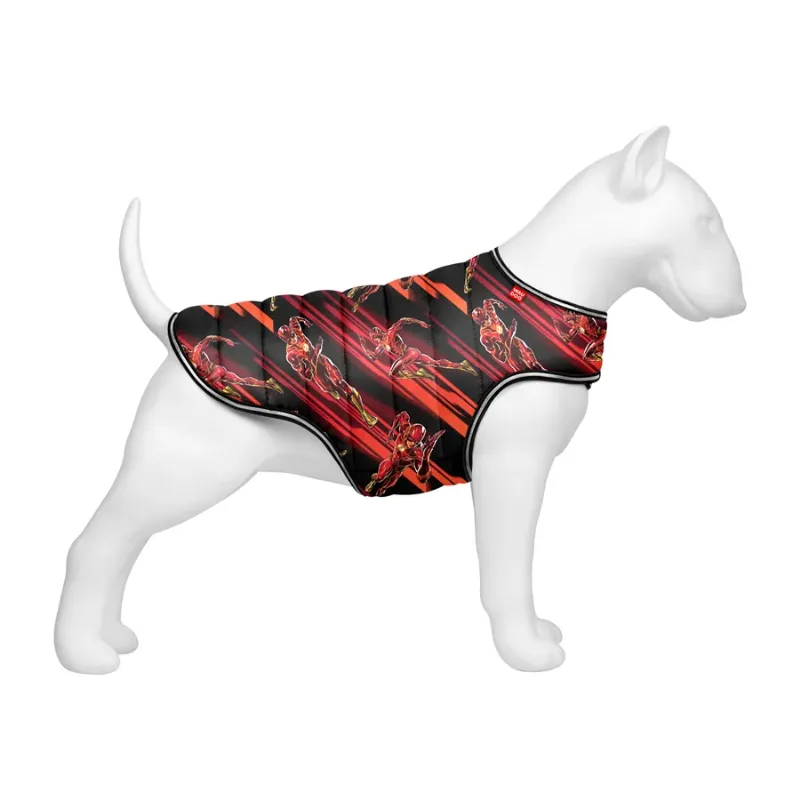 Курточка-накидка для собак «Скорость Флэша», S WAUDOG Clothes Dog Cape Jacket Flash Speed