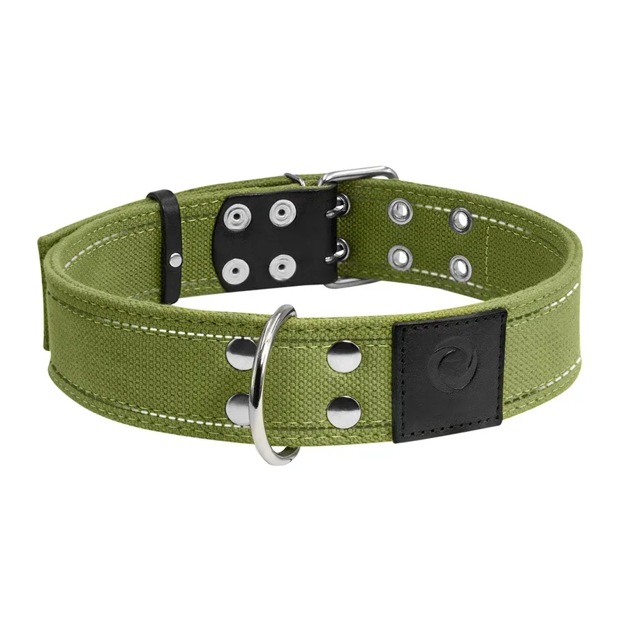 Ошейник х/б тесьма Брезент двойной, XL Collar Canvas Collar