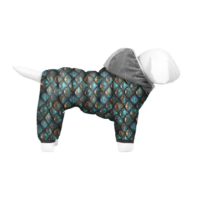 Комбінезон для собак «Луска», M35 WAUDOG Clothes Dog Jumpsuit Scales