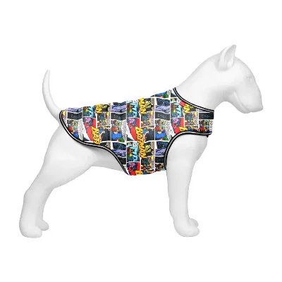 Курточка-накидка для собак «Бетмен комікс», XL WAUDOG Clothes Dog Cape Jacket Batman Comics