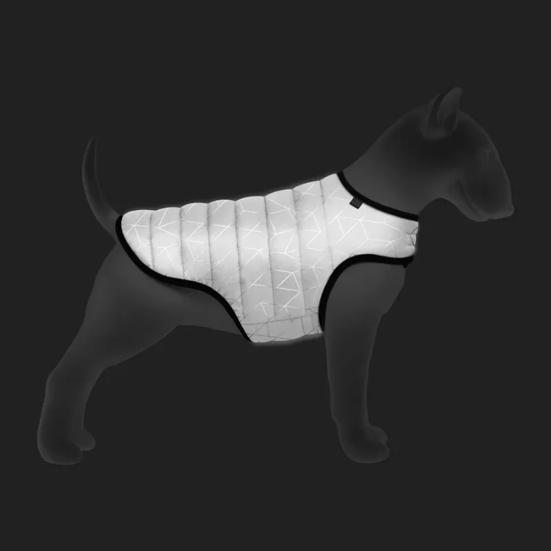 Куртка-накидка для собак світловідбивна, XL WAUDOG Clothes Dog Cape Jacket
