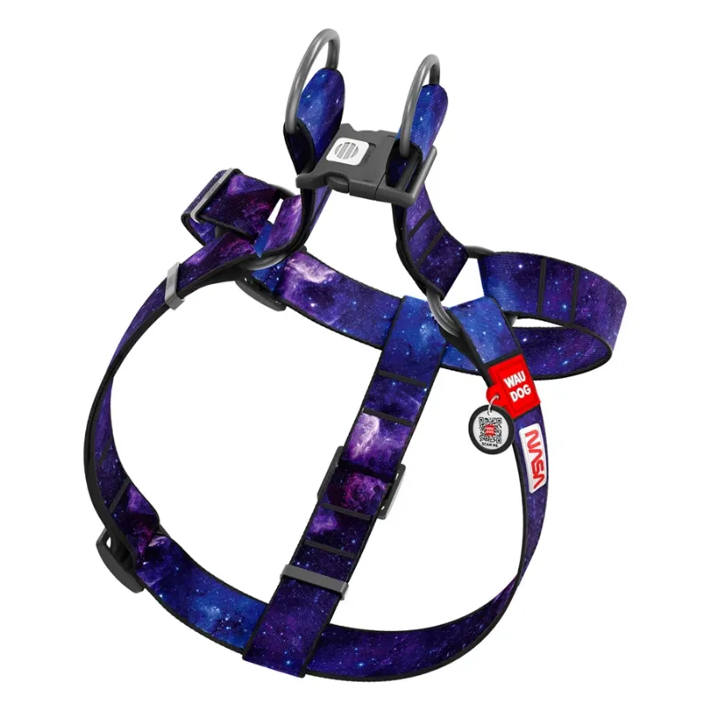 Шлея для собак «NASA21», XL WAUDOG Nylon Harness NASA21