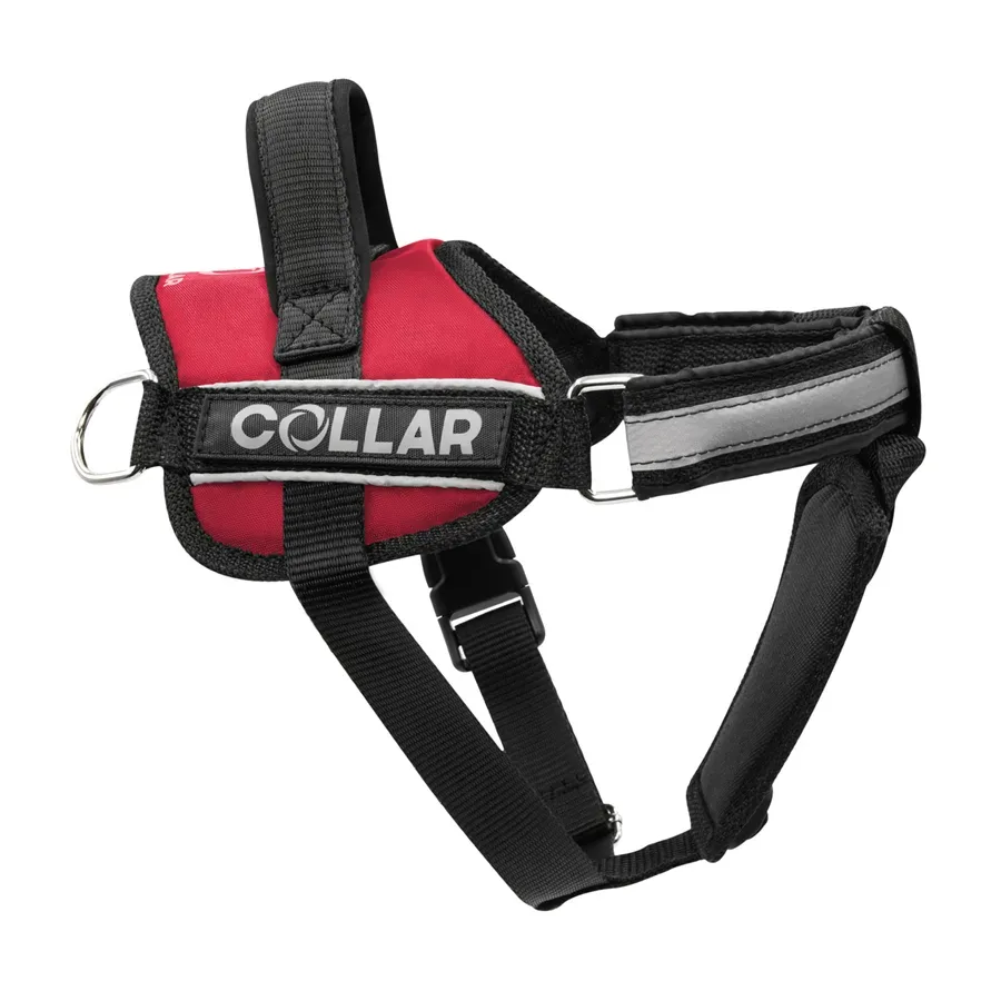 Шлея "POLICE", №1, червоний Dog Extreme Police Harness