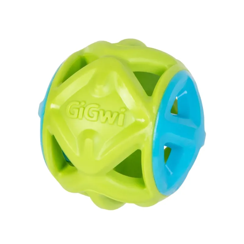 Іграшка для собак М'яч, салатовий, гума, 9 см GiGwi Basic EDGE Ball Toy