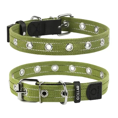 Ошейник х/б тесьма Брезент безразмерный, M Collar Canvas Collar