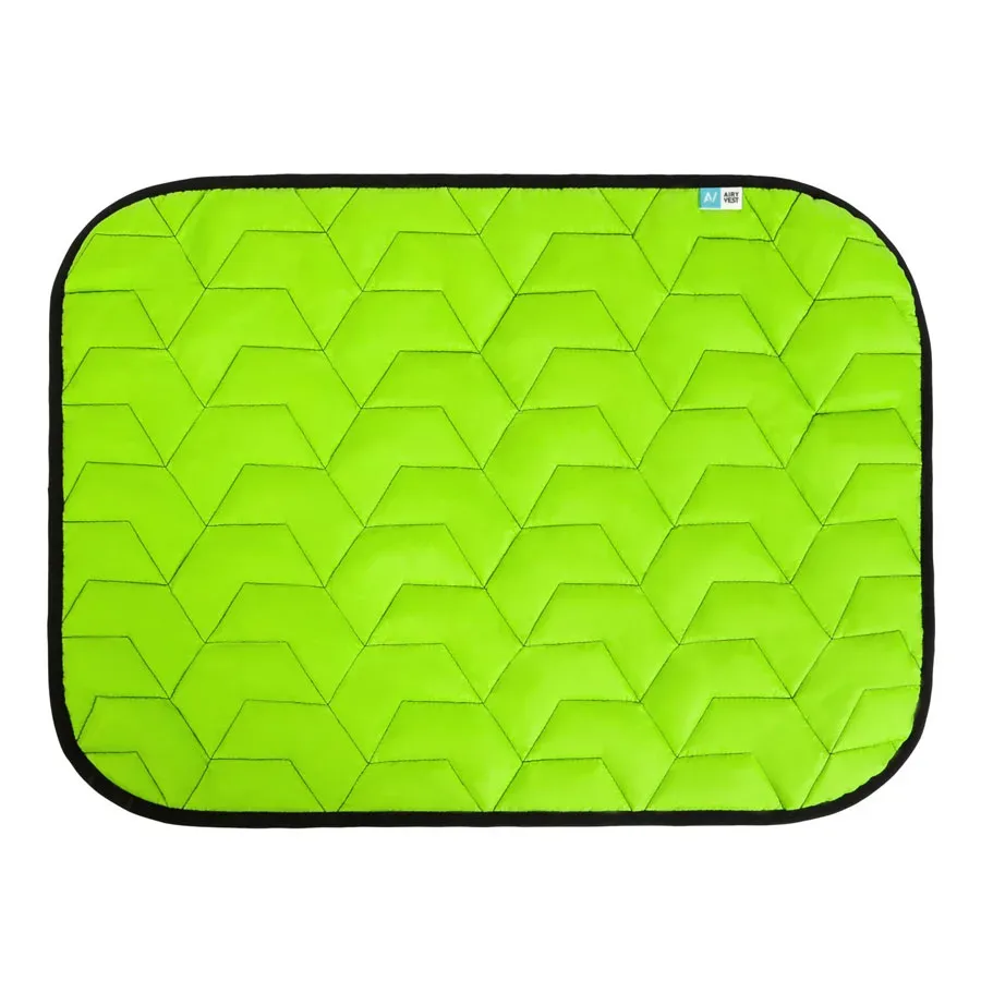 Підстилка для собак, 55*40 см, S, салатово-чорна AiryVest Pet Mat