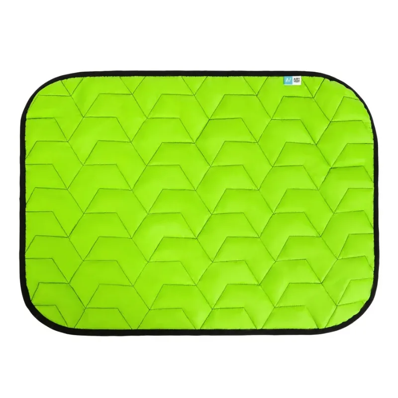 Підстилка для собак, 55*40 см, S, салатово-чорна AiryVest Pet Mat
