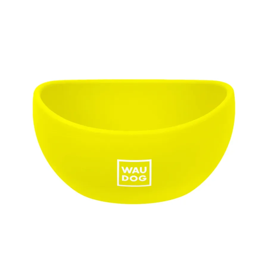 Миска, 250 мл, желтый WAUDOG Silicone Bowl
