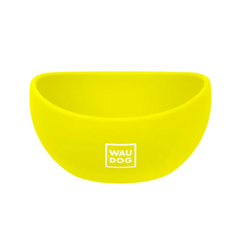 Миска, 250 мл, желтый WAUDOG Silicone Bowl