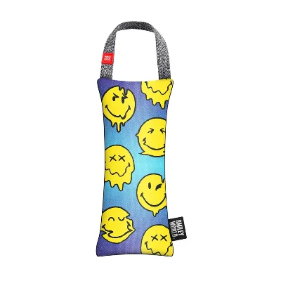 Іграшка для собак з пищалкою «Смайли на блакитному», M WAUDOG Fun Squeaky Toy Smileys on Blue