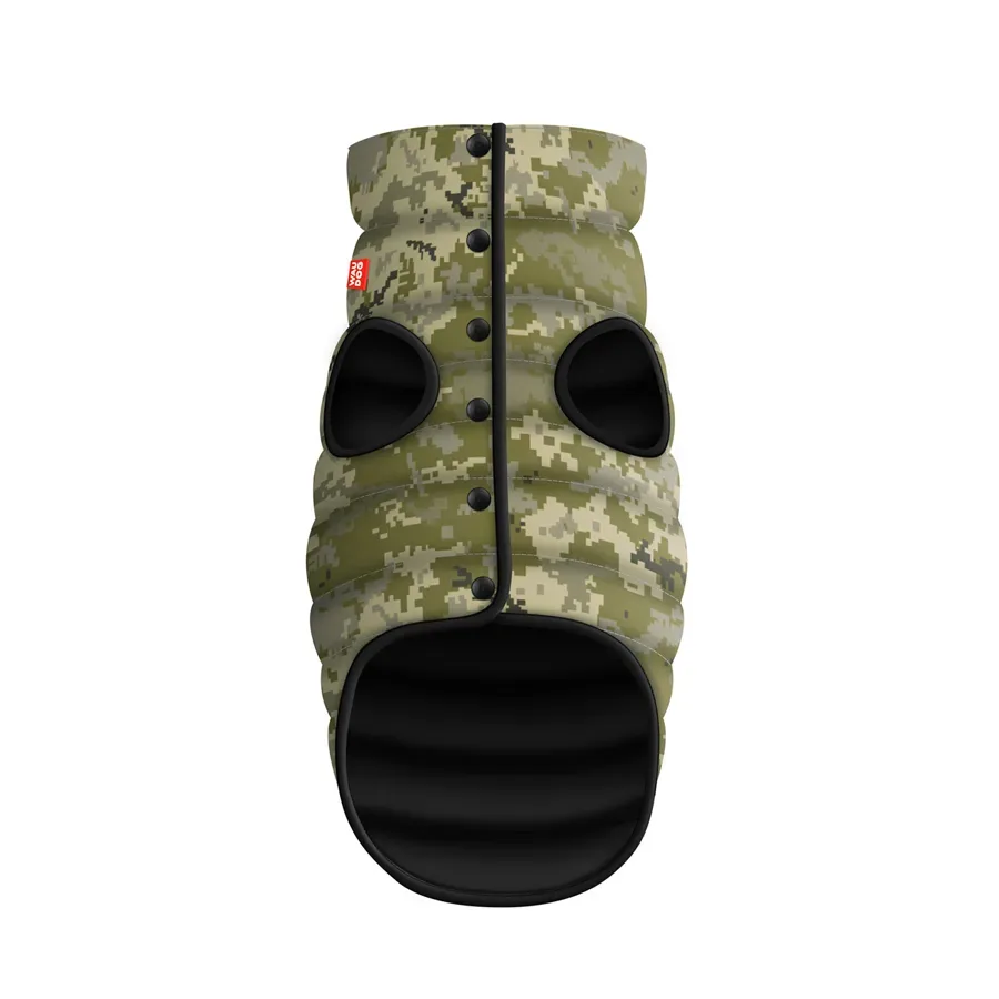 Курточка для собак «Мілітарі», M47 WAUDOG Clothes Dog Jacket Military