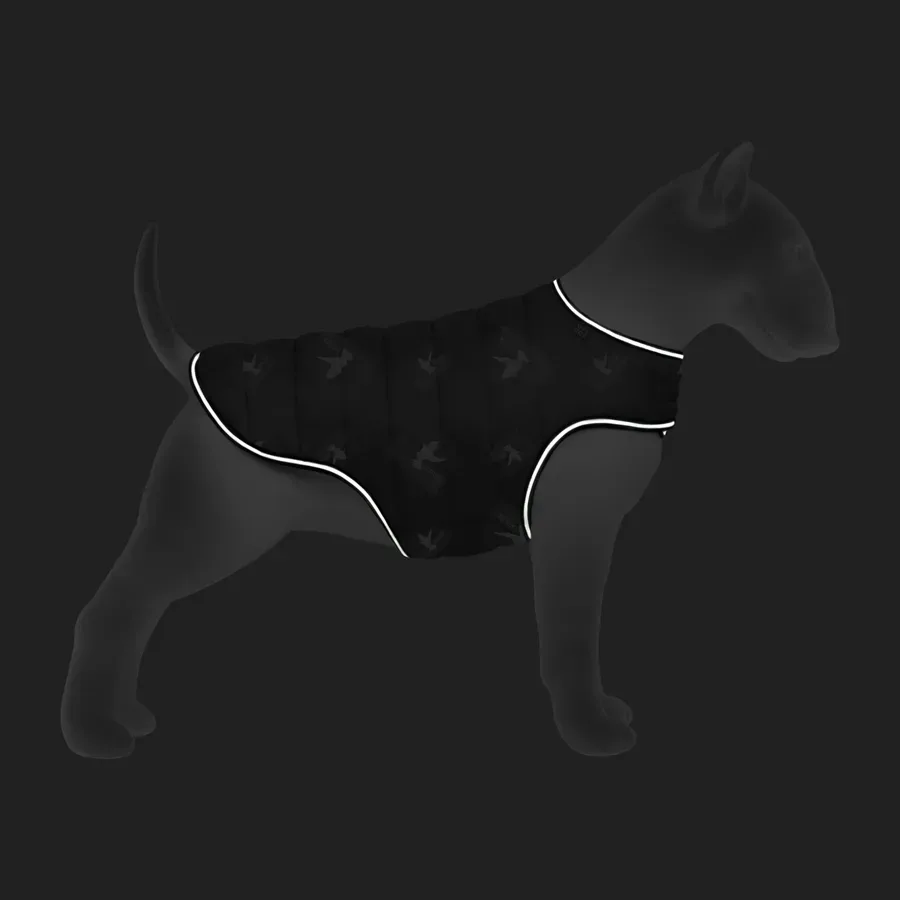 Курточка-накидка для собак «Флаг», M WAUDOG Clothes Dog Cape Jacket Flag