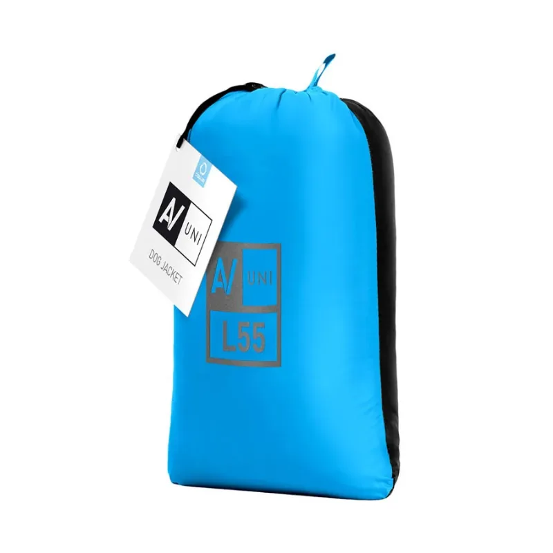 Курточка двусторонняя, L55, голубо-черная AiryVest UNI Dog Jacket