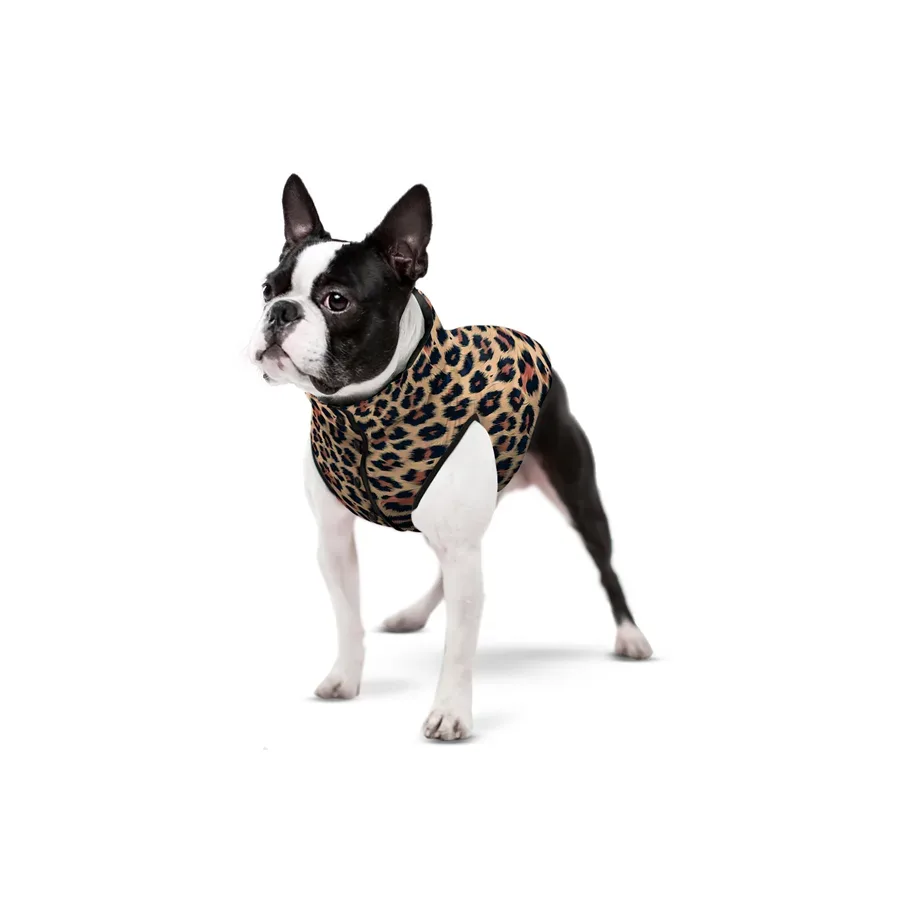 Курточка для собак «Леопард», M45 WAUDOG Clothes Dog Jacket Leopard