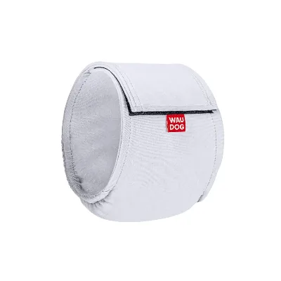 Пояс гигиенический для кобелей на липучке, серый, XL WAUDOG Vet Belly Band