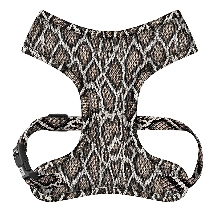 Шлея для собак дышащая «Змея», S WAUDOG Mesh Soft Harness Snake