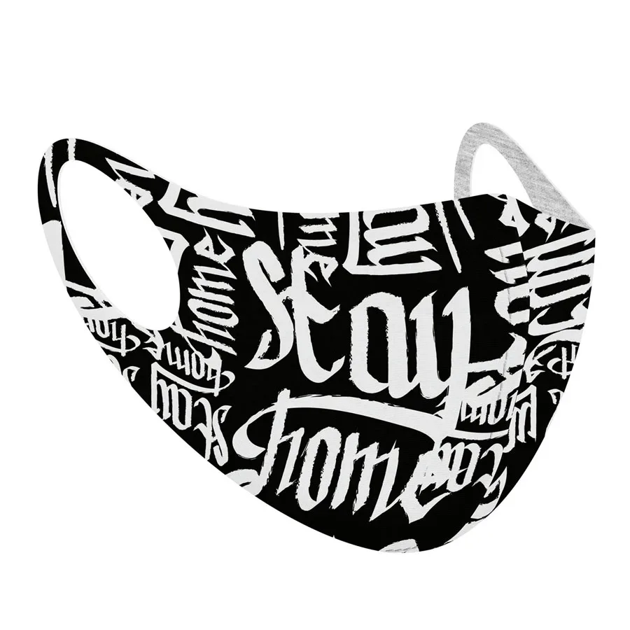 Маска захисна «Літери», M WAUDOG Safety Face Mask Letters