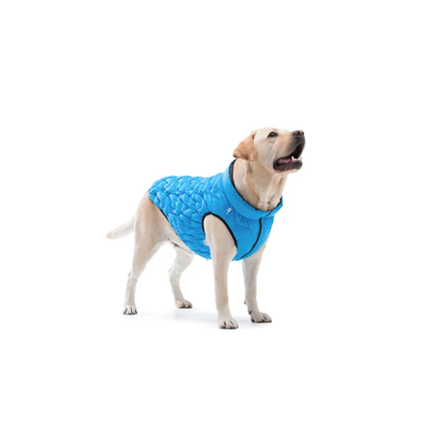 Курточка двусторонняя, L55, голубо-черная AiryVest UNI Dog Jacket