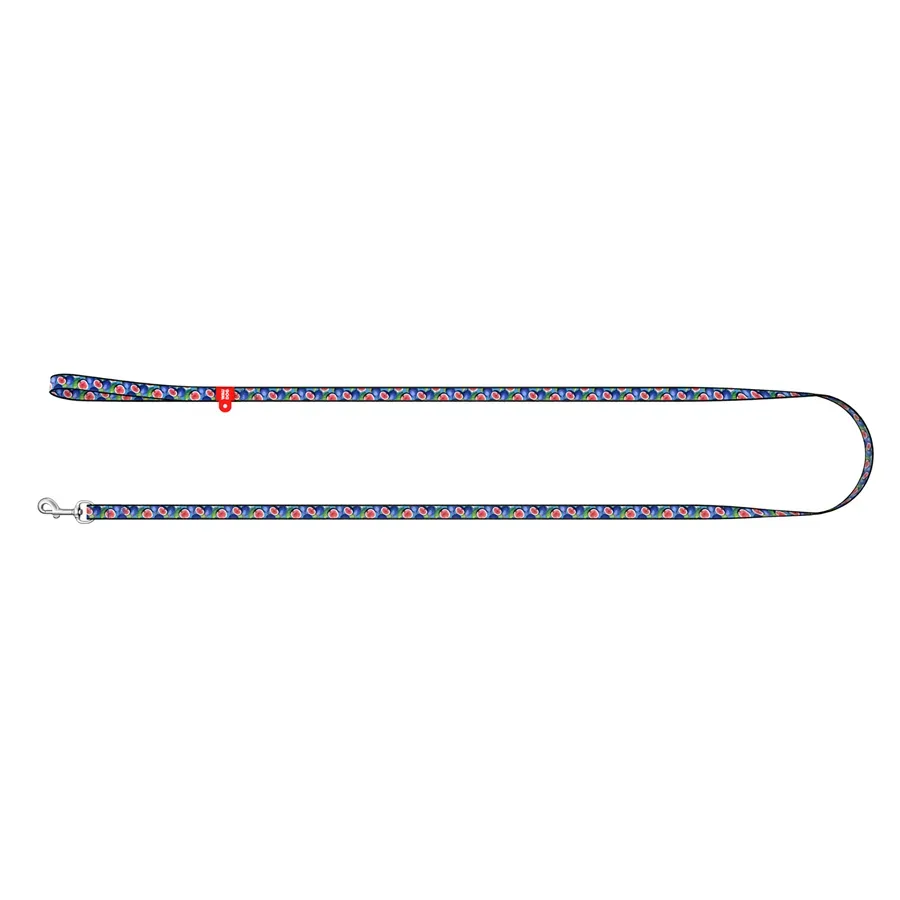 Поводок для котов и мелких пород собак нейлоновый «Инжир», XS WAUDOG Nylon Leash Figs