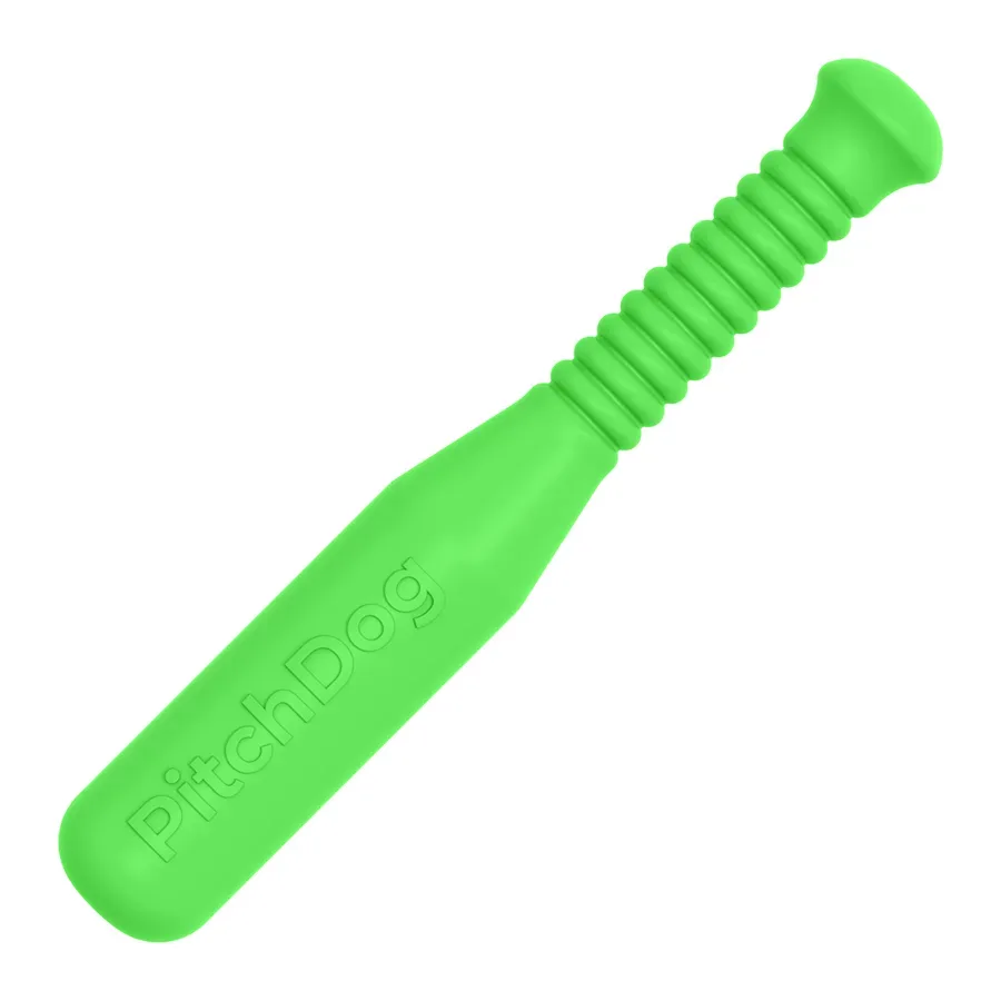 Ігрова бита для апортировки, салатовий PitchDog Bat