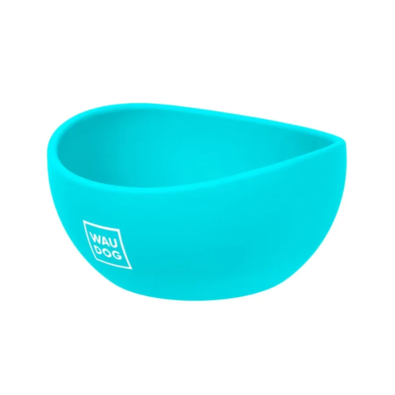 Миска, 250 мл, голубой WAUDOG Silicone Bowl