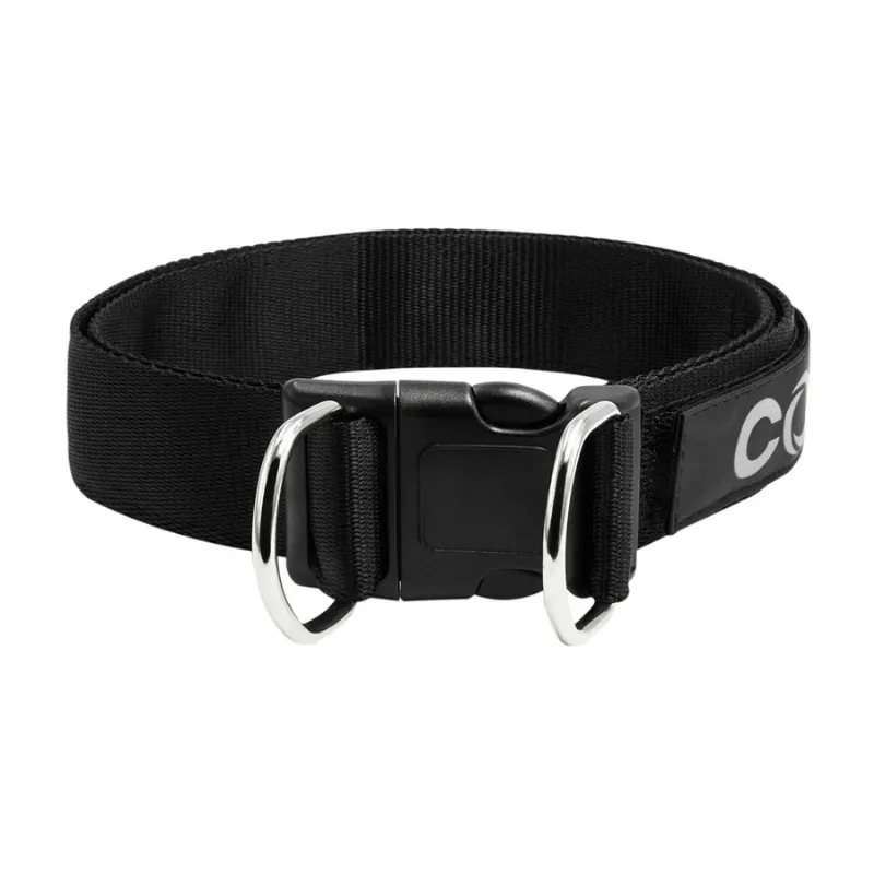 Нашийник з нейлону "POLICE" №3 регульований на липучці, XL, чорний Dog Extreme Police Collar