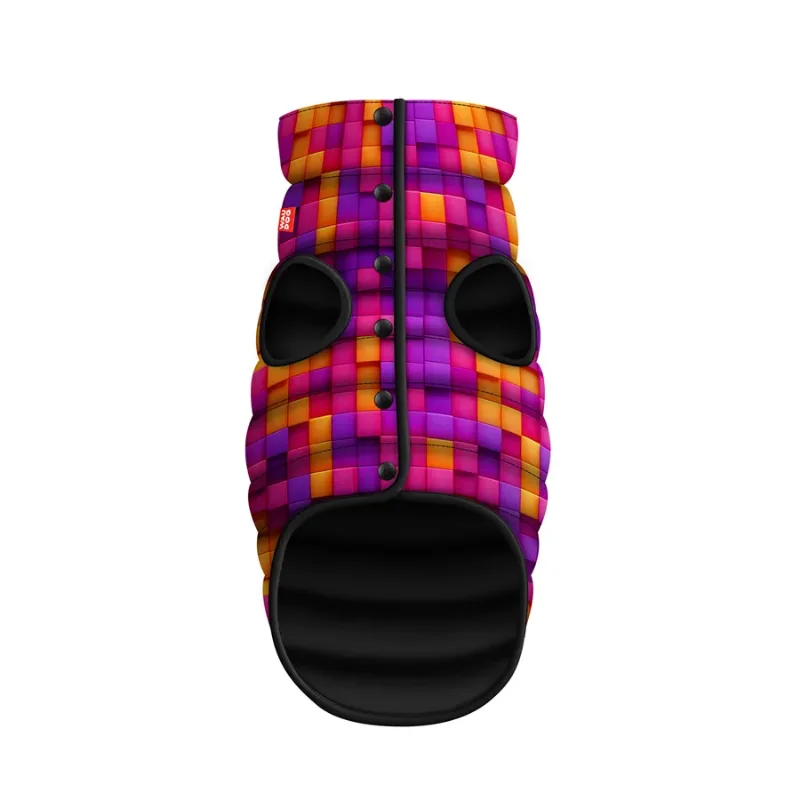 Курточка для собак «Кубы 3Д», M45 WAUDOG Clothes Dog Jacket 3D Cubes