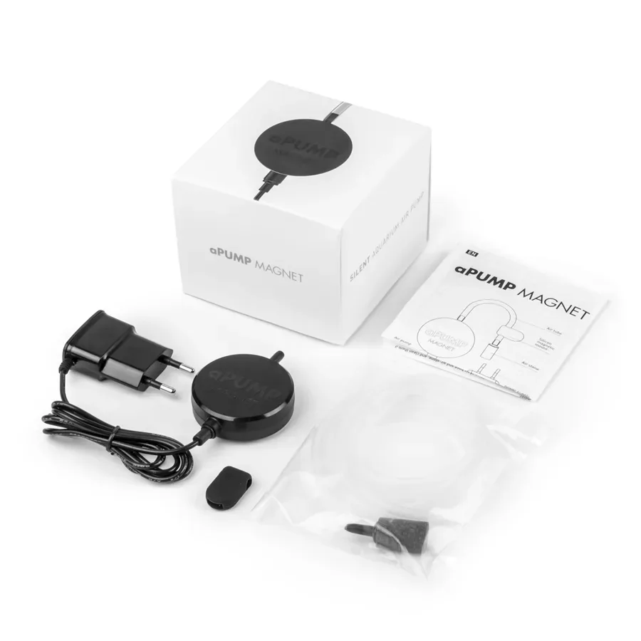Безшумний акваріумний компресор aPUMP Magnet для акваріумів до 100л AquaLighter aPUMP Air Pump