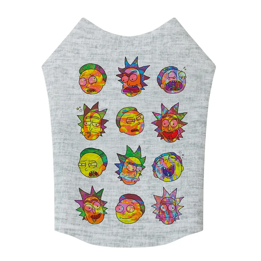 Майка для собак «Рик и Морти 1», S35 WAUDOG Clothes Dog T-Shirt Rick and Morty 1