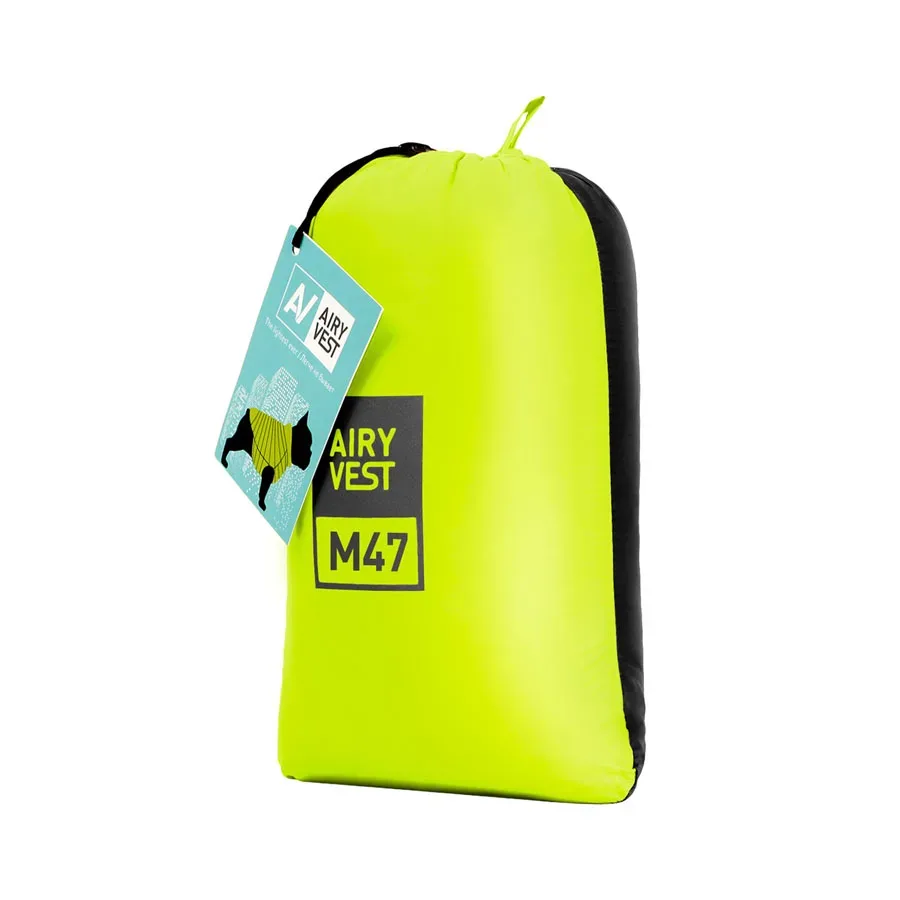 Курточка для собак двостороння, M47, салатово-чорна AiryVest Dog Jacket