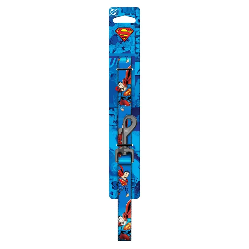 Поводок для собак нейлоновый «Сила Супермена», M WAUDOG Nylon DC Comics Leash Superman Power