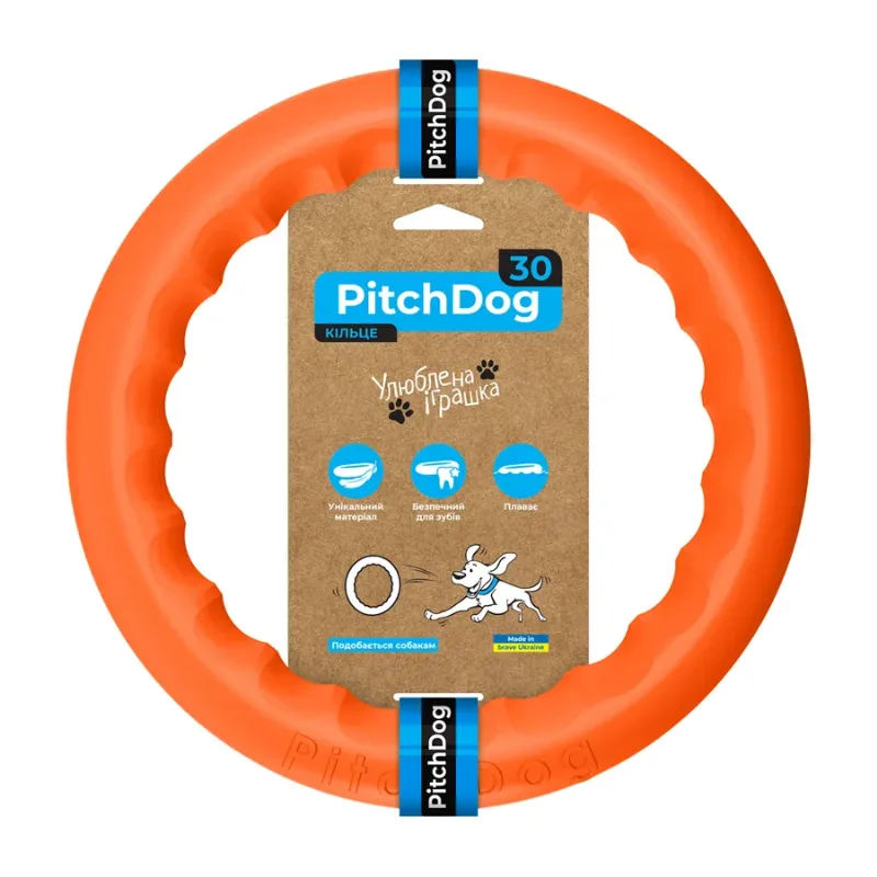 Кільце для апортировки 30, помаранчевий PitchDog Fetch Ring