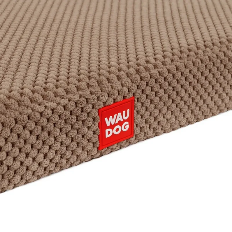 Лежанка для собак, Доріс велюр, зі знімним чохлом, L, бежевий WAUDOG Relax Pet Bed