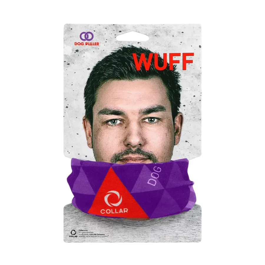 Багатофункційний головний убір Wuff, поліестер, №1, фіолетовий Collar Buff