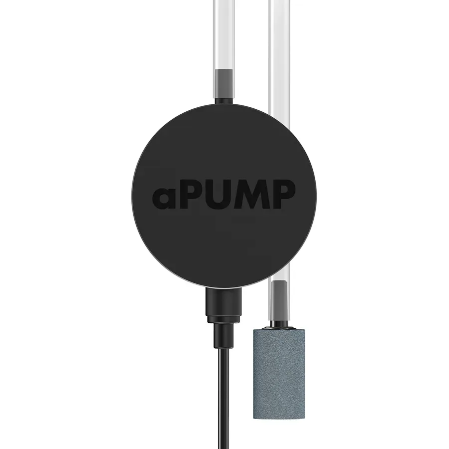 Безшумний акваріумний компресор aPUMP для акваріумів до 100л AquaLighter aPUMP Air Pump