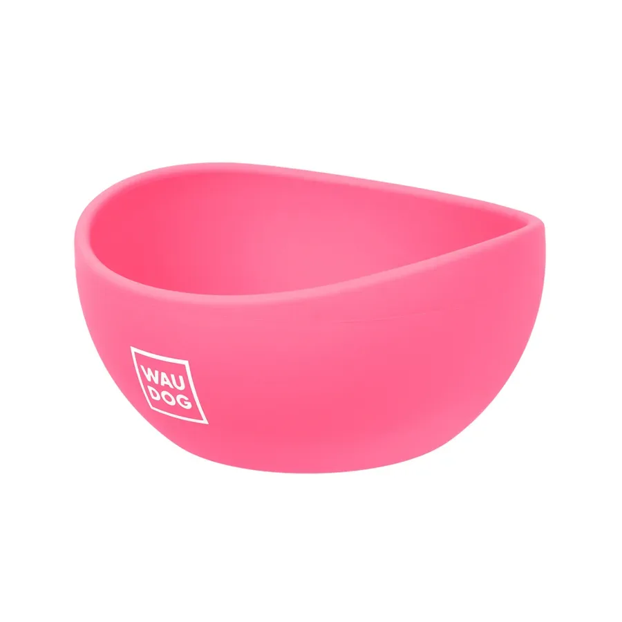 Миска, 250 мл, розовый WAUDOG Silicone Bowl