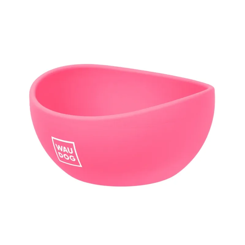 Миска, 250 мл, розовый WAUDOG Silicone Bowl