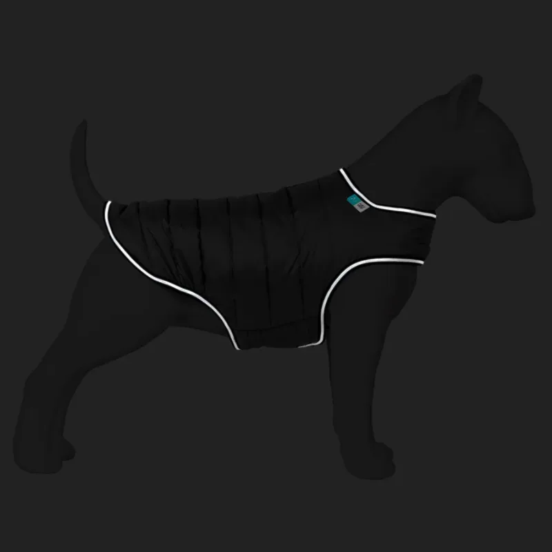 Курточка-накидка для собак, XS, чорний AiryVest Dog Cape Jacket