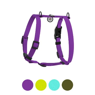 Шлея для собак водостійка анатомічна Н-подібна, S, фіолетовий WAUDOG Magnet Harness