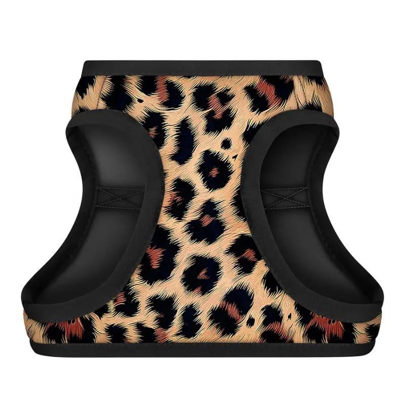 Шлея для собак м'яка «Леопард», XS4 WAUDOG Clothes Soft Harness Leopard
