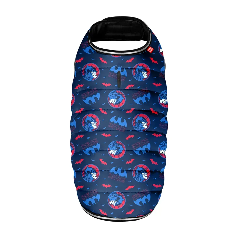 Курточка-накидка для собак «Бэтмен красно-голубой», XL WAUDOG Clothes Dog Cape Jacket Batman Red-Blue