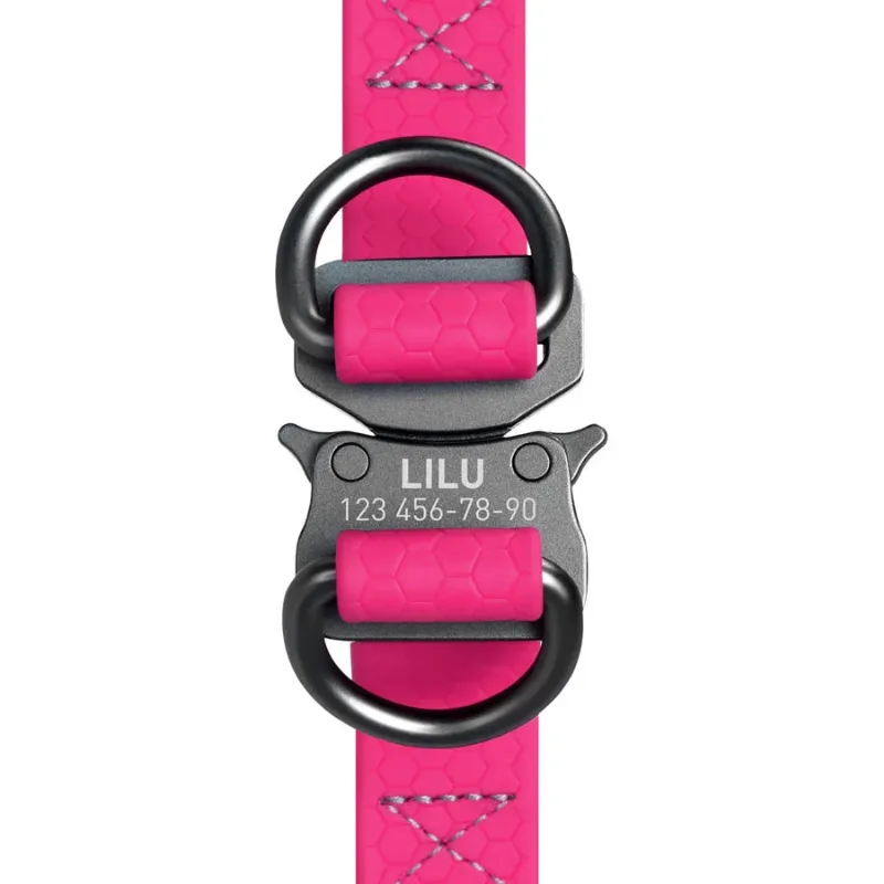Шлея для собак водостійка, XS, рожевий WAUDOG Waterproof Harness