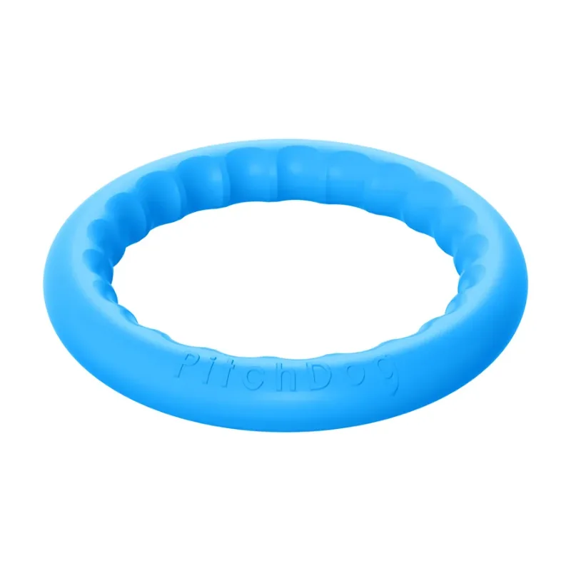 Кольцо для апортировки 30, голубой PitchDog Fetch Ring