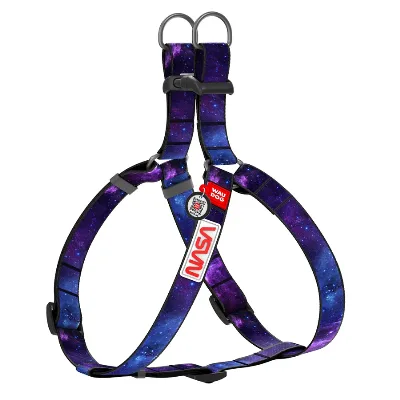 Шлея для собак «NASA21», S WAUDOG Nylon Harness NASA21