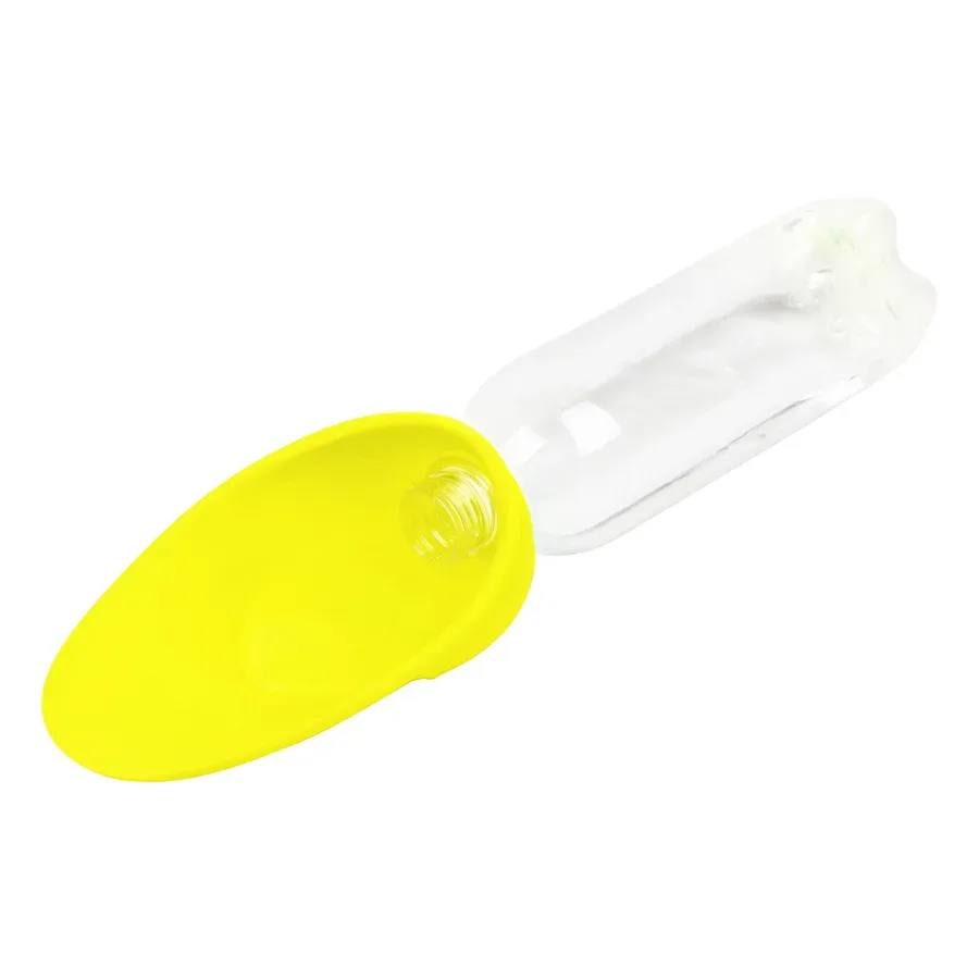Поїлка-насадка на пляшку, 165х90 мм, жовтий WAUDOG Silicone Bottle Drinker