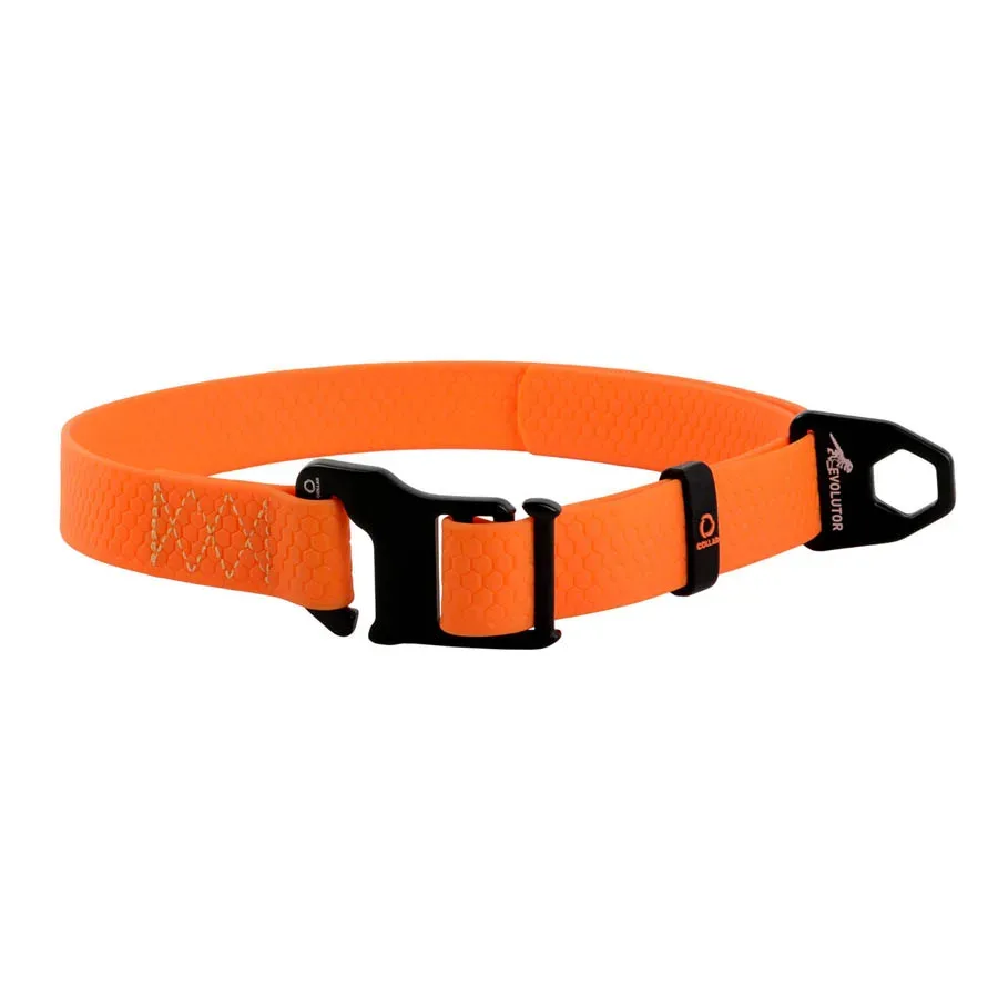 Нашийник, регульований, універсальний, S-XL, помаранчевий EVOLUTOR Collar